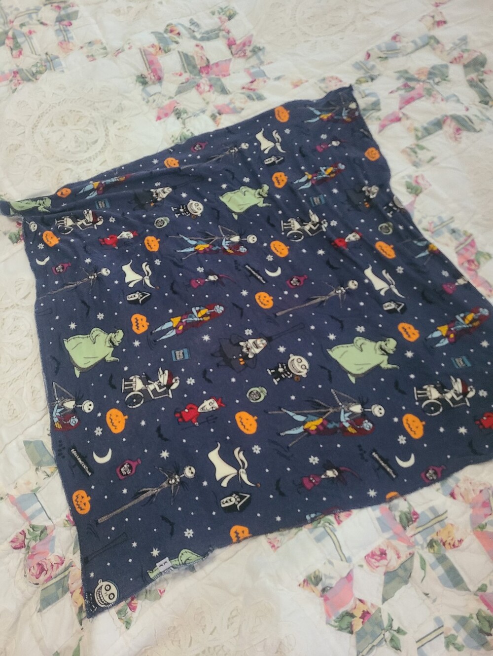 Little Sleepies Disney Nightmare Before Christmas 20x20 Blanket
